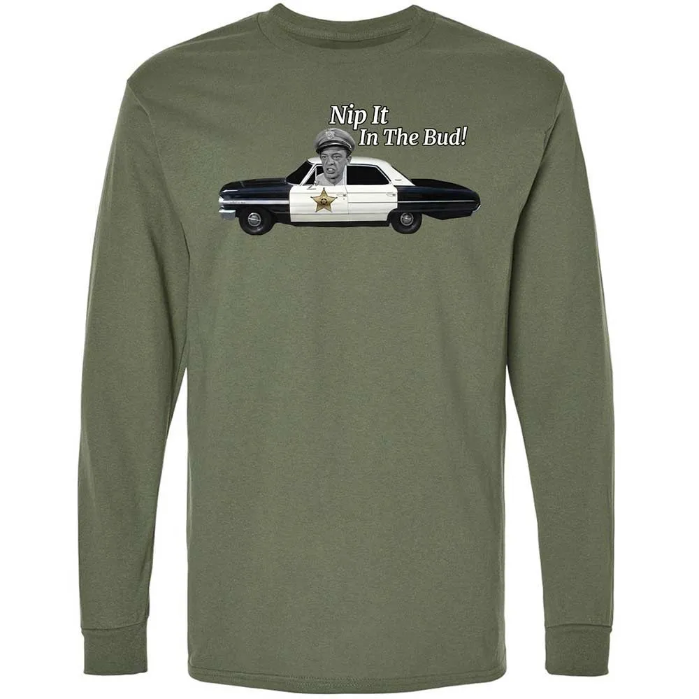 Long Sleeve T-Shirt - 5HHX3E4W - Military Green - 19