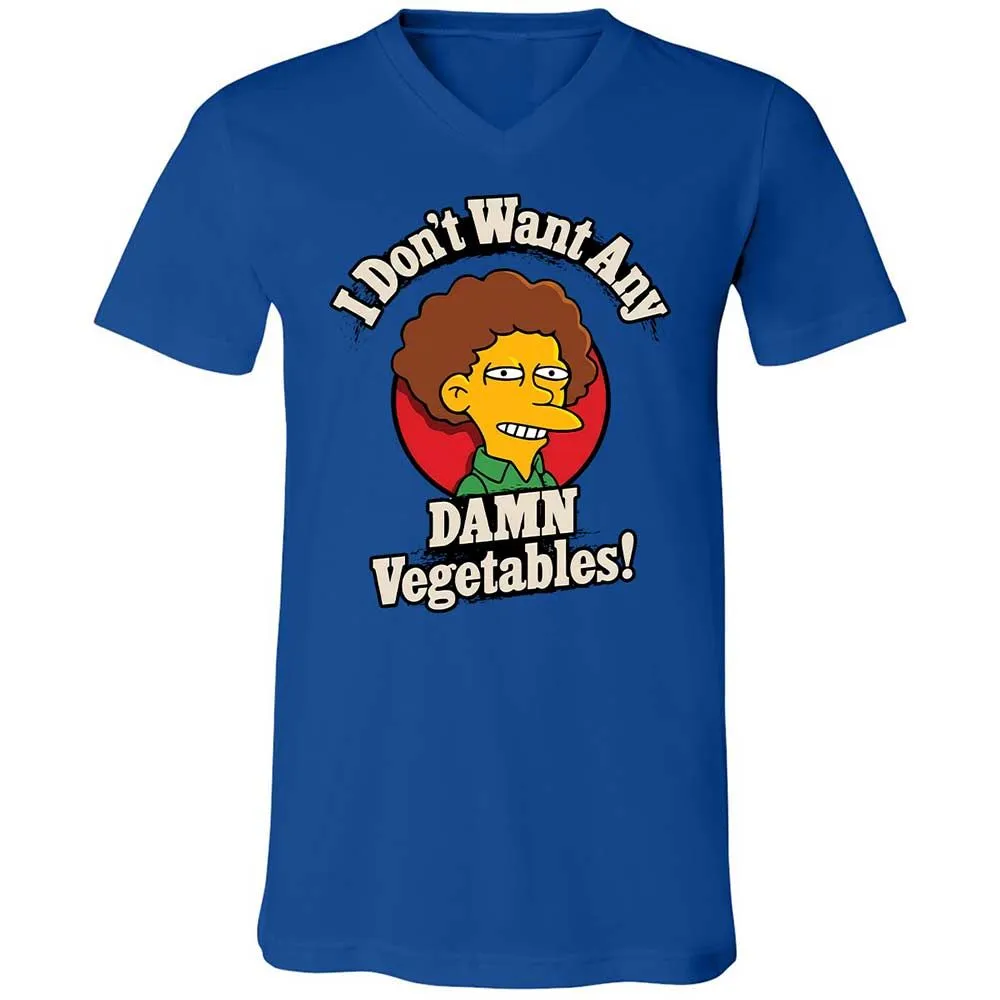 Unisex V-Neck T-Shirt - EU4PFD14 - True Royal - 3
