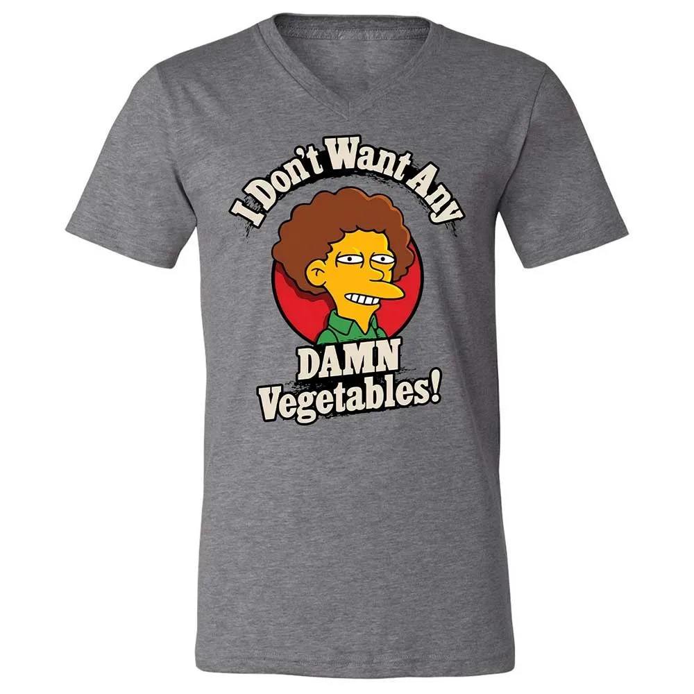 Unisex V-Neck T-Shirt - EU4PFD14 - Deep Heather - 9