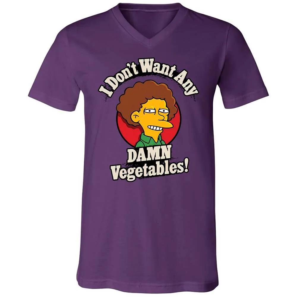 Unisex V-Neck T-Shirt - EU4PFD14 - Team Purple - 10