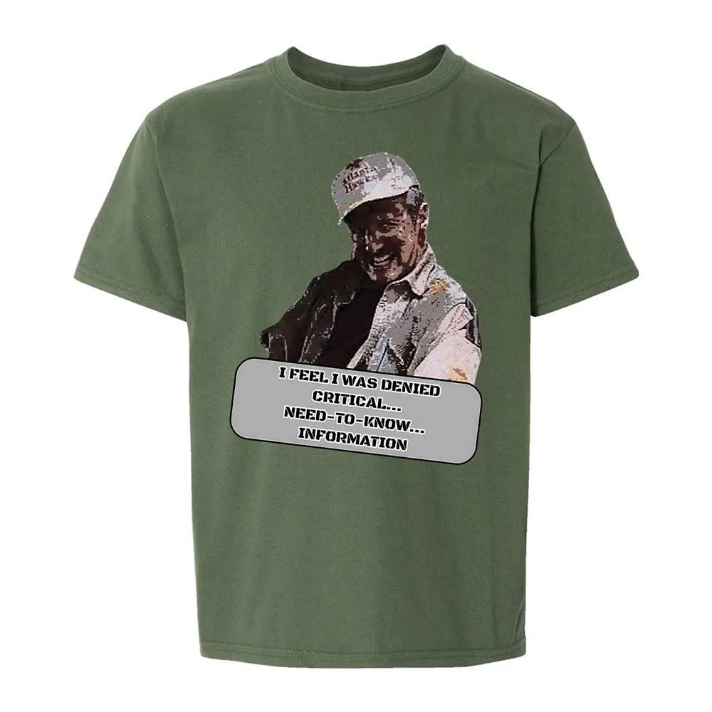 Need To Know Information - Military Green - 20