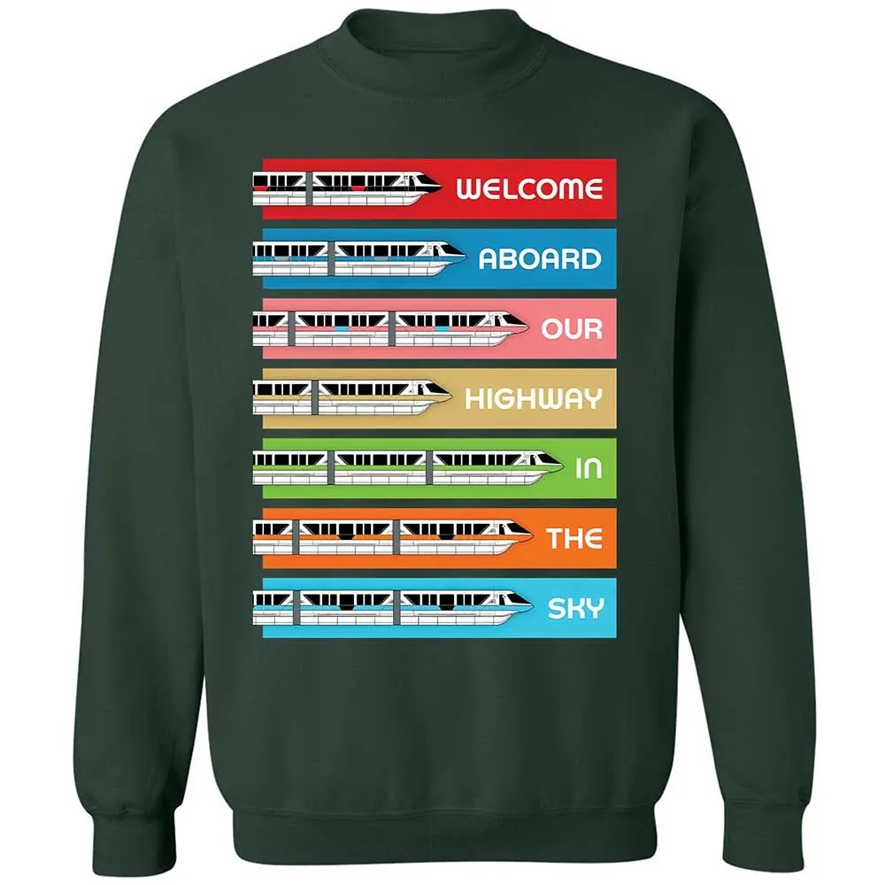 Classic Unisex Sweatshirt - Black - Forest Green - 5