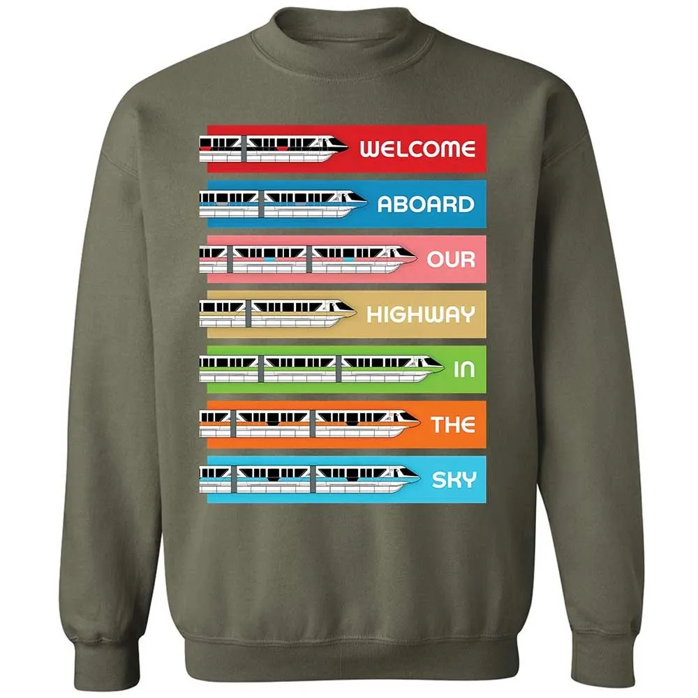 Classic Unisex Sweatshirt - Black - Military Green - 9