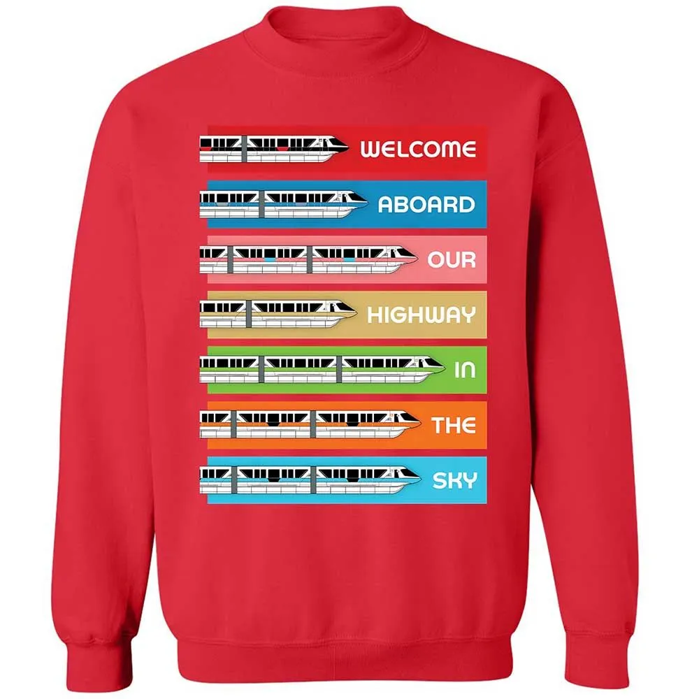 Classic Unisex Sweatshirt - Black - Red - 10