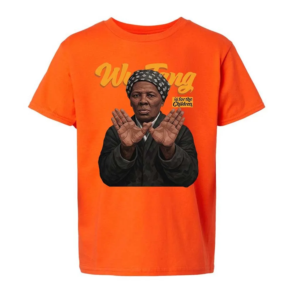 Kids T-Shirt - Black - Orange - 20