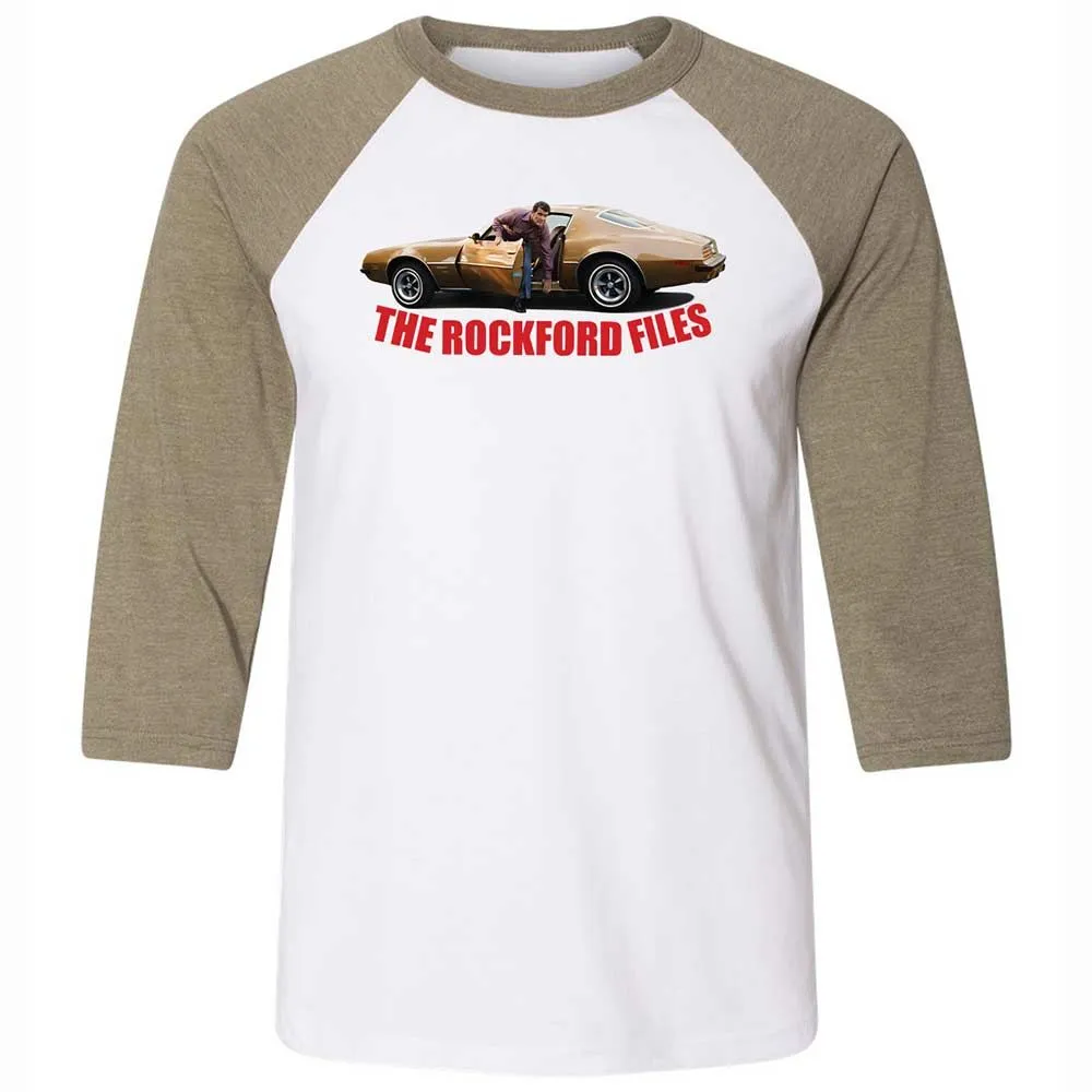 Unisex 3/4 Baseball Tee - X1UZQJ6N - White/Heather Olive - 4