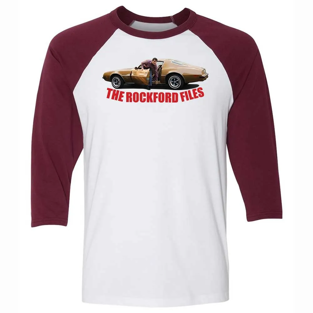 Unisex 3/4 Baseball Tee - X1UZQJ6N - White/Maroon - 7