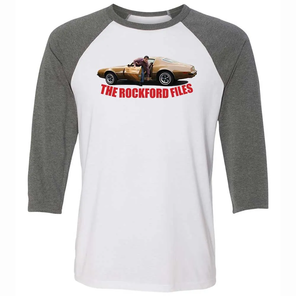 Unisex 3/4 Baseball Tee - X1UZQJ6N - White/Deep Heather - 11