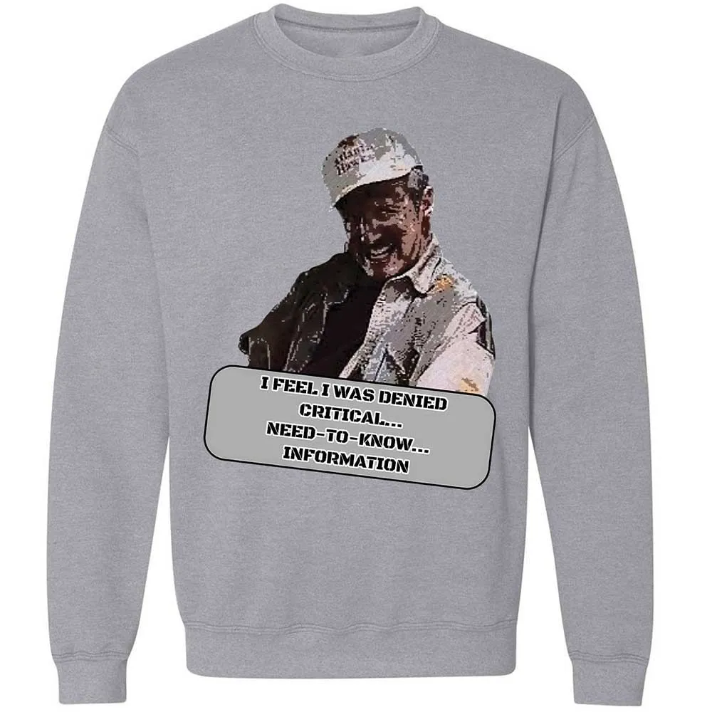 Need To Know Information - Sport Grey - 3