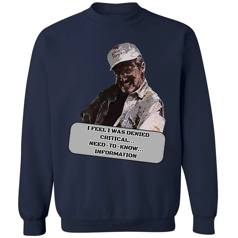 Need To Know Information - Navy - 15
