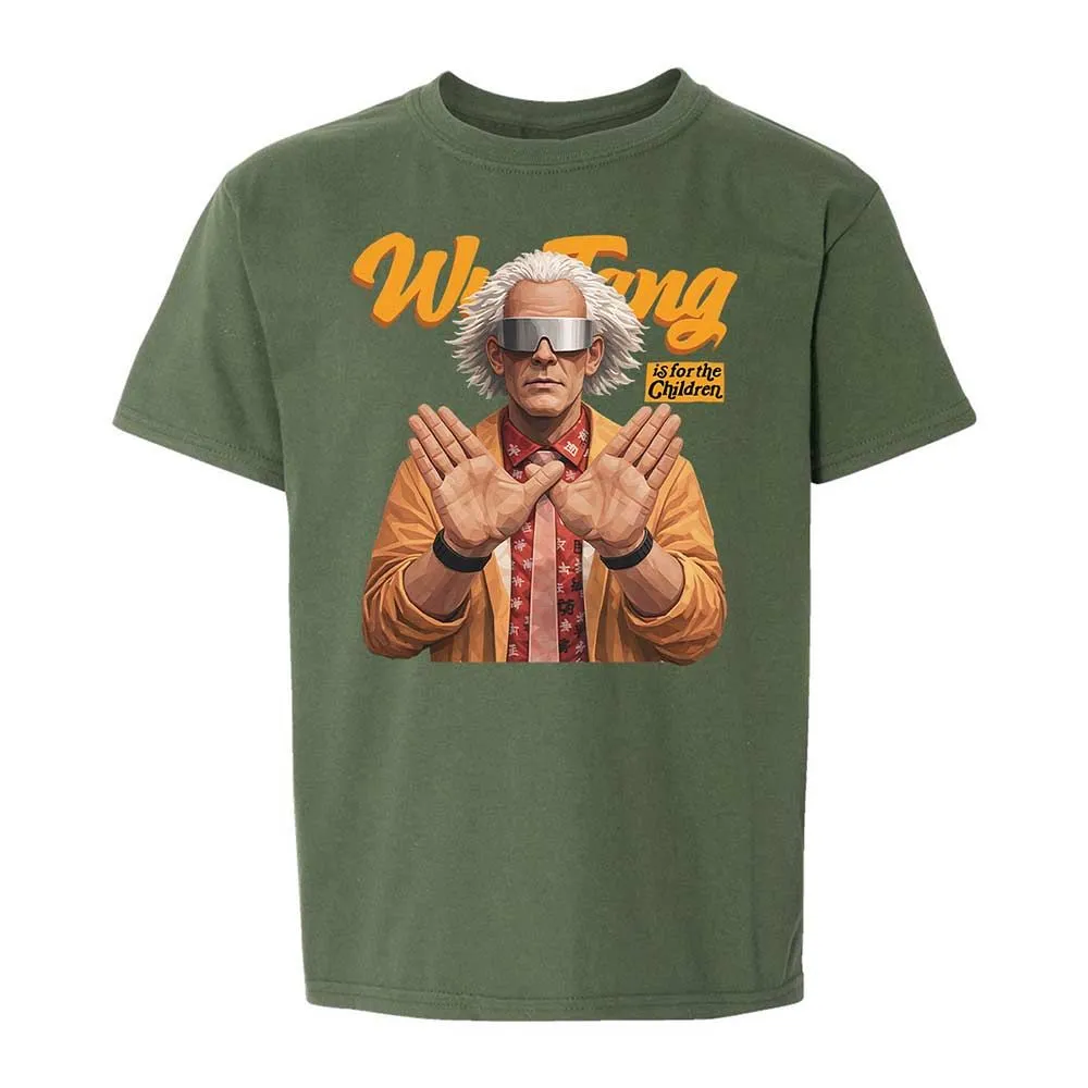 Kids T-Shirt - Black - Military Green - 19