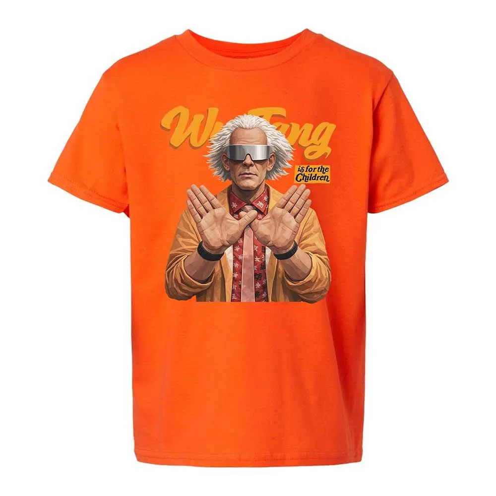 Kids T-Shirt - Black - Orange - 20