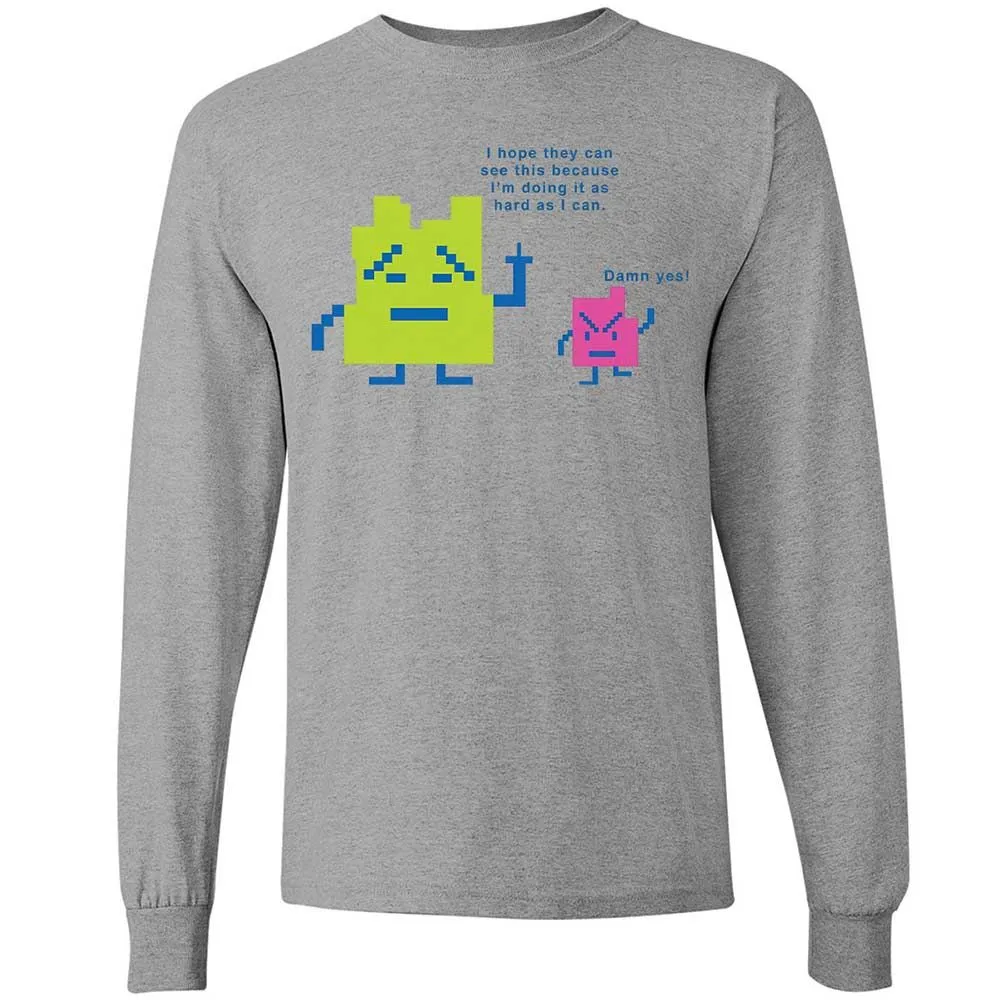 Long Sleeve T-Shirt - SMPANMPZ - Sport Grey - 3