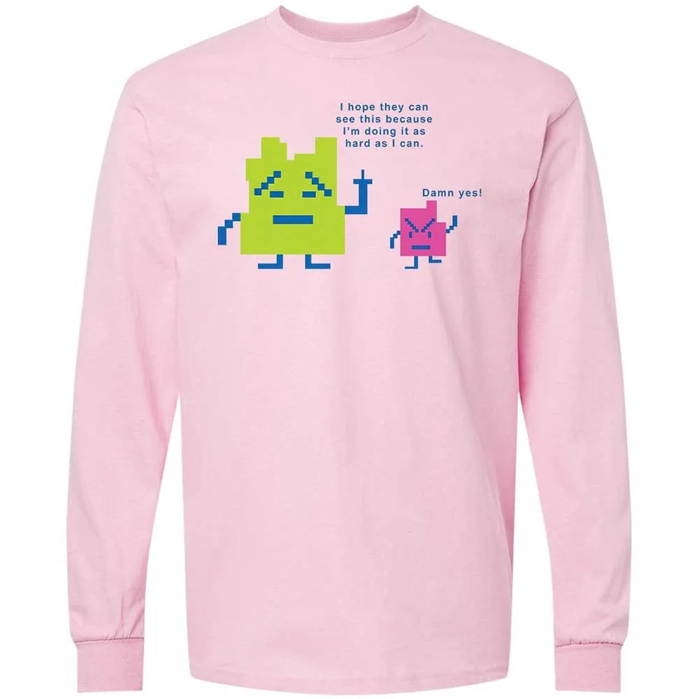 Long Sleeve T-Shirt - SMPANMPZ - Light Pink - 6
