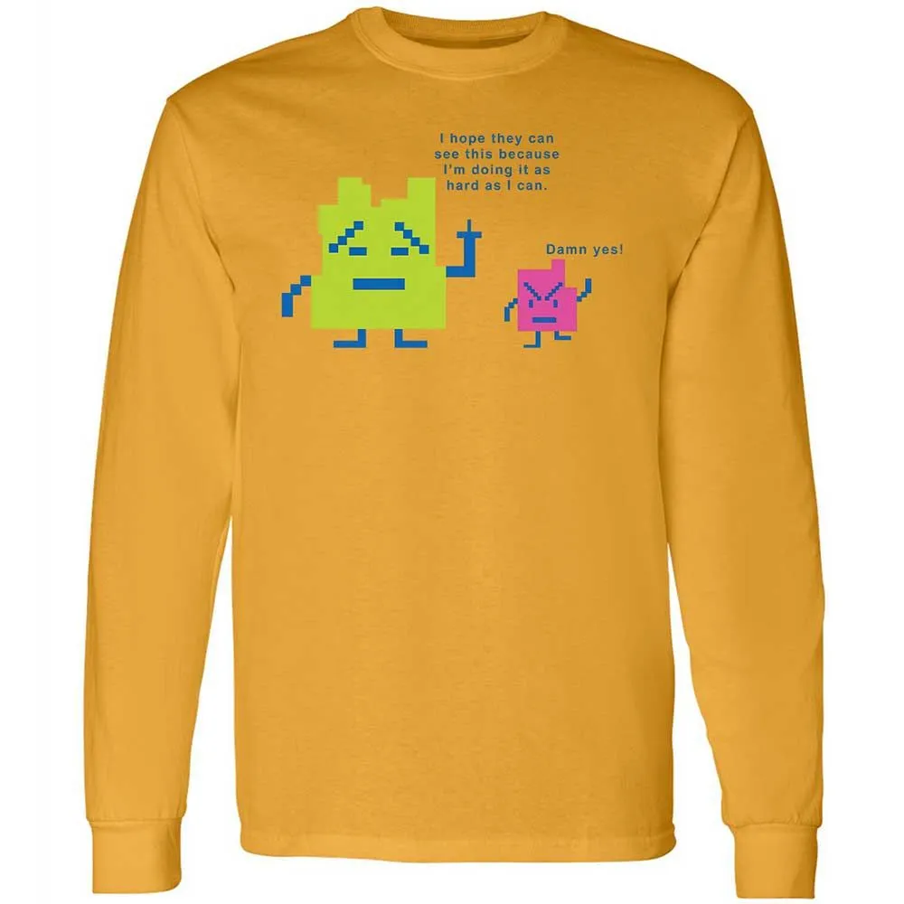 Long Sleeve T-Shirt - SMPANMPZ - Gold - 10