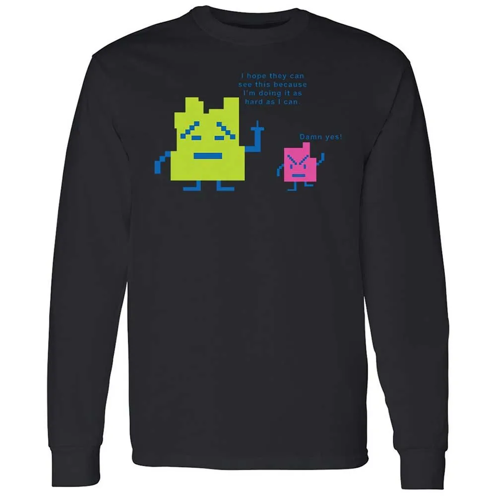 Long Sleeve T-Shirt - SMPANMPZ - Black - 12