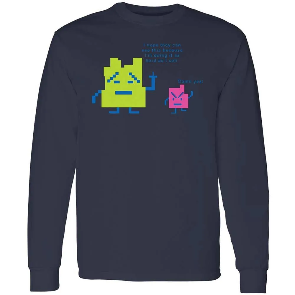 Long Sleeve T-Shirt - SMPANMPZ - Navy - 13
