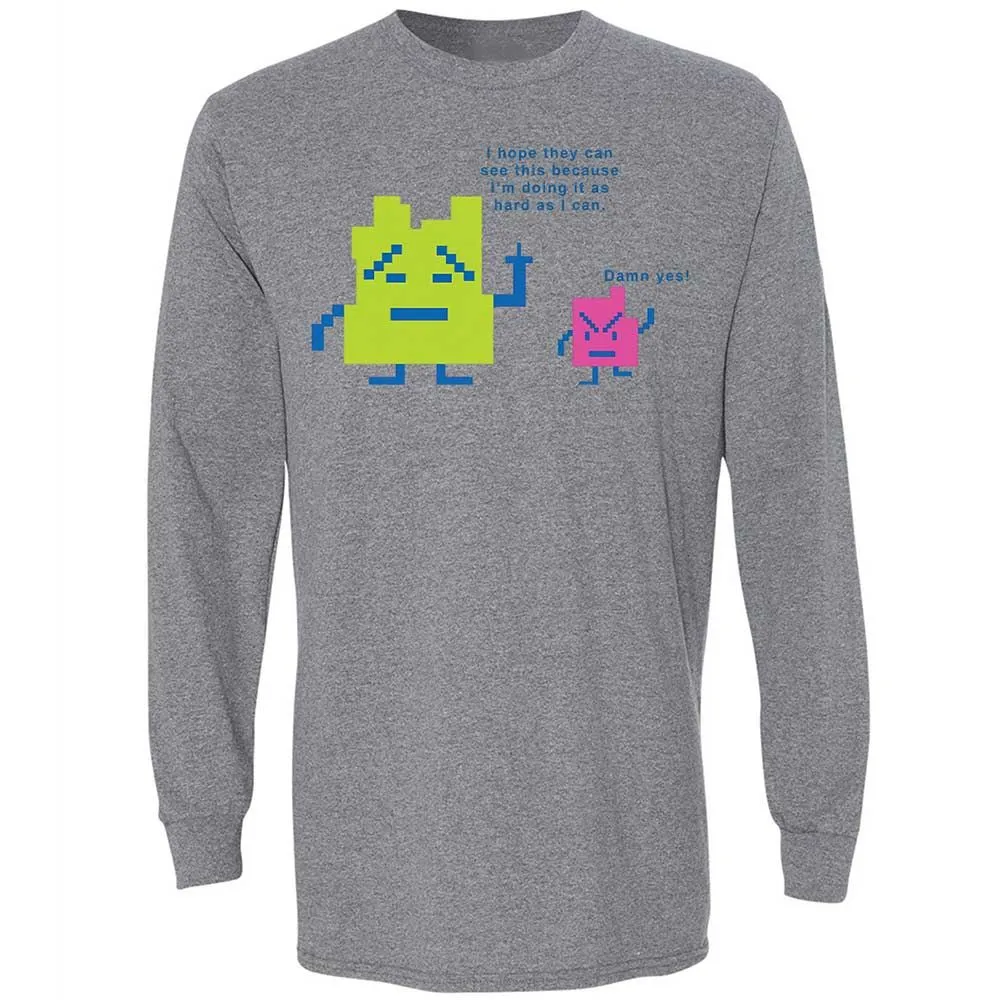 Long Sleeve T-Shirt - SMPANMPZ - Graphite Heather - 18