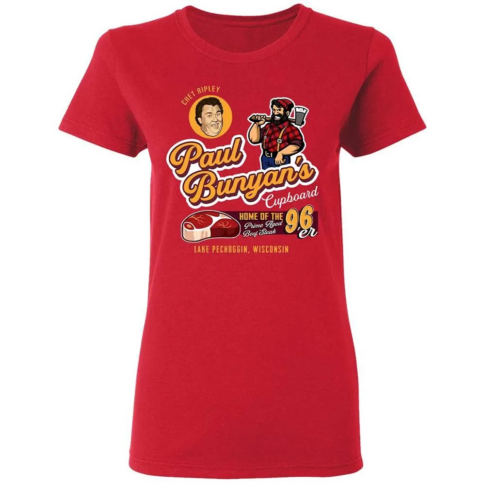 Women's T-Shirt - AJGPF7ZV - Red - 9