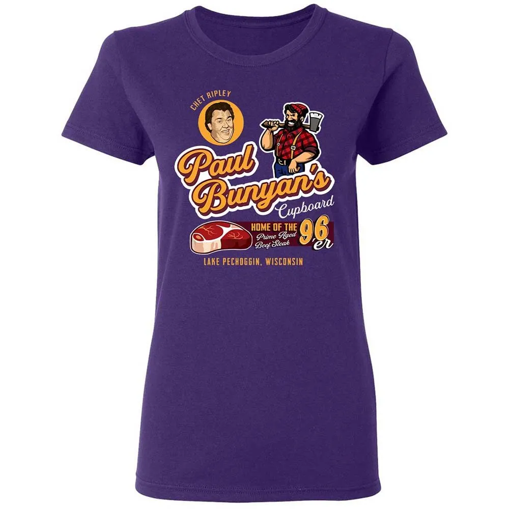 Women's T-Shirt - AJGPF7ZV - Purple - 10
