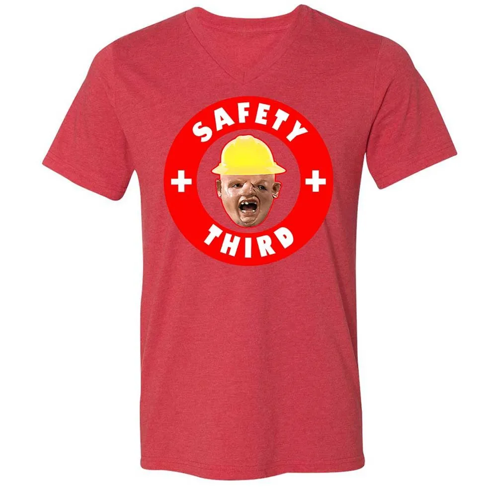Safety Third - Heather Red - 6