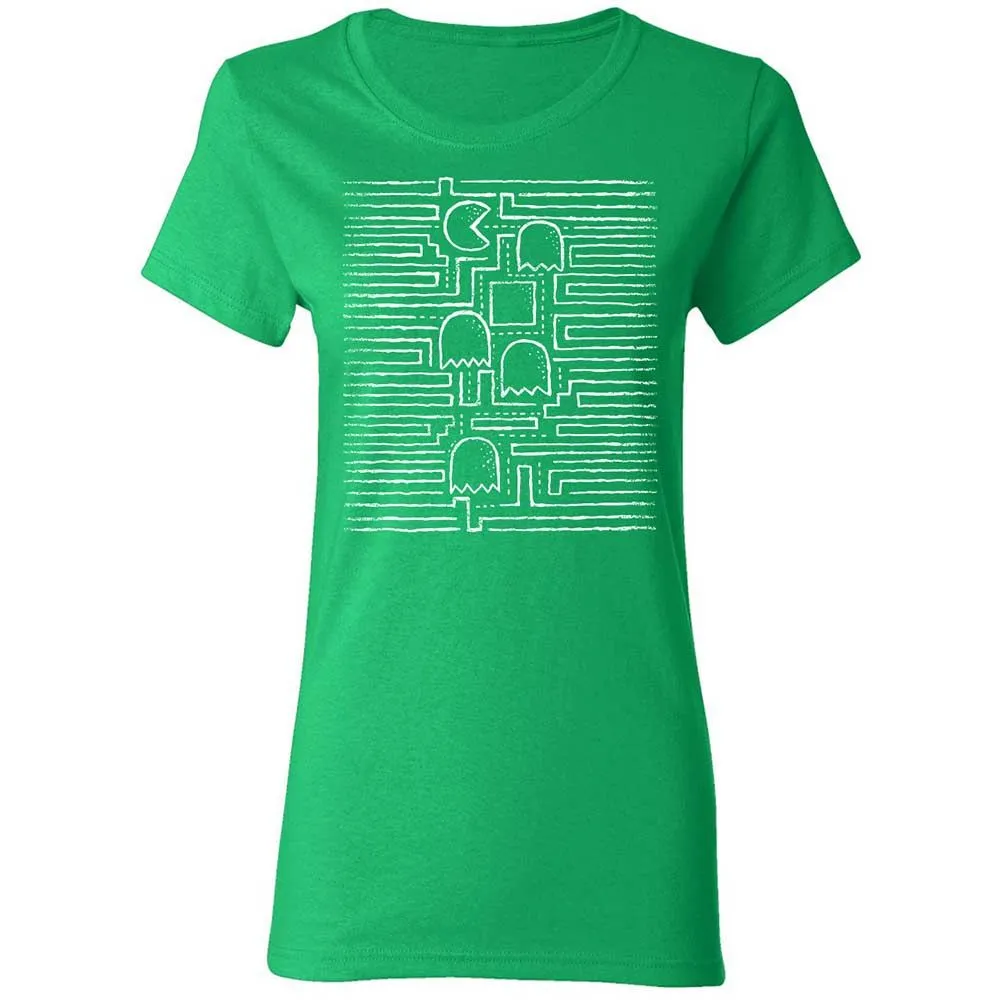 Women's T-Shirt - 5ZAJU3DC - Irish Green - 7