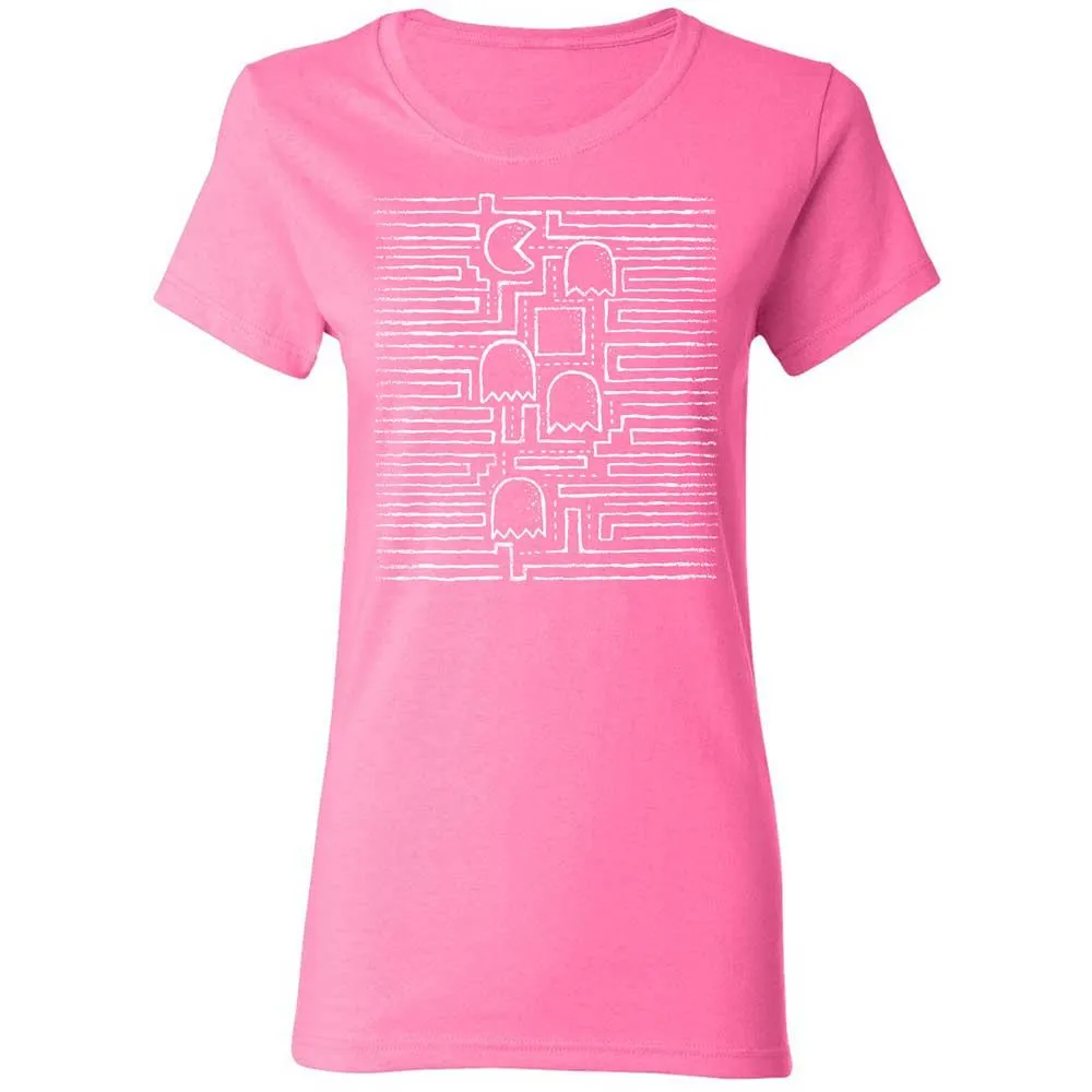 Women's T-Shirt - 5ZAJU3DC - Azalea - 11