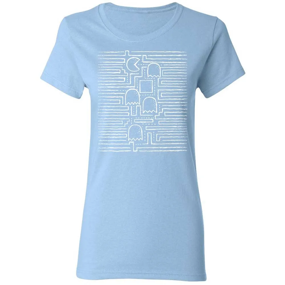 Women's T-Shirt - 5ZAJU3DC - Light Blue - 13