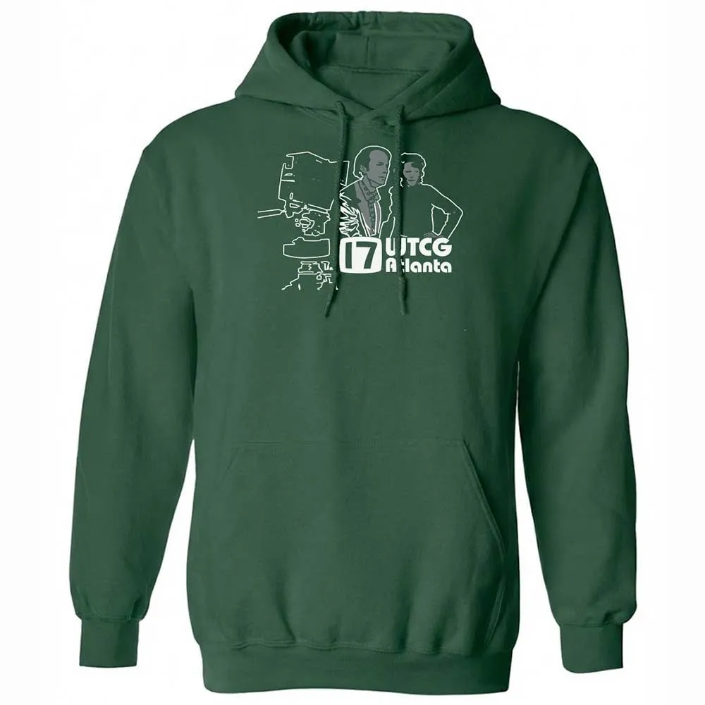 Classic Unisex Hoodie - BDUN343H - Forest Green - 3