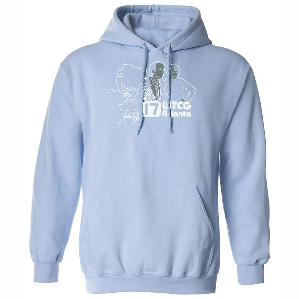 Classic Unisex Hoodie - BDUN343H - Light Blue - 17