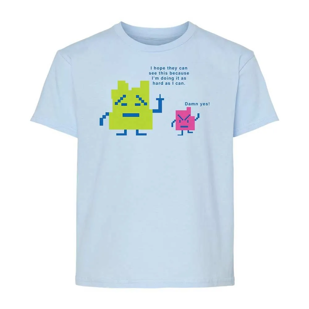 Kids T-Shirt - QM8JEJGX - Light Blue - 3