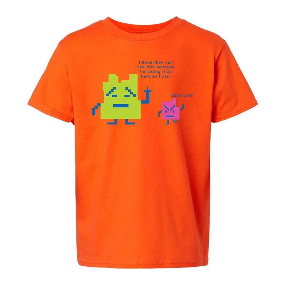 Kids T-Shirt - QM8JEJGX - Orange - 13