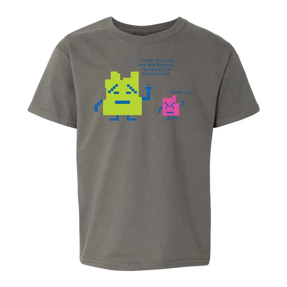 Kids T-Shirt - QM8JEJGX - Charcoal - 17