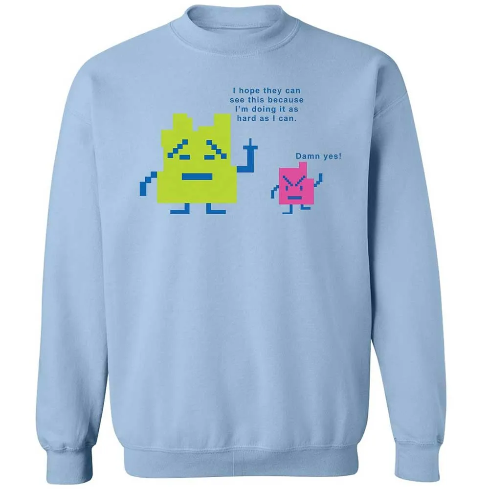 Classic Unisex Sweatshirt - KNWUA9P6 - Light Blue - 4