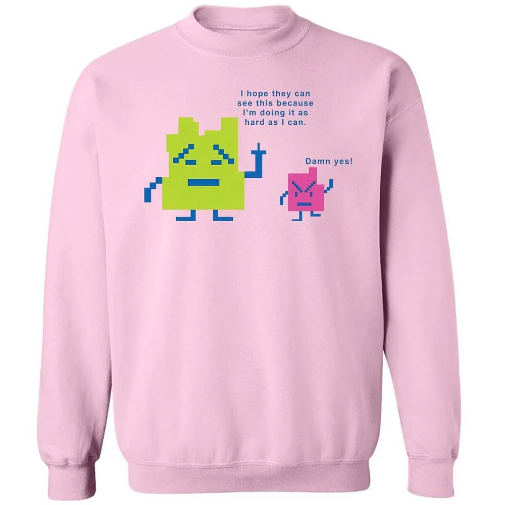 Classic Unisex Sweatshirt - KNWUA9P6 - Light Pink - 7