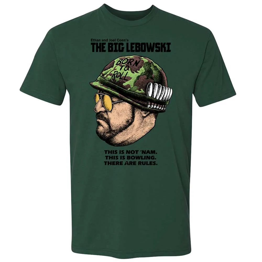 Premium Unisex T-Shirt - White - Forest Green - 16