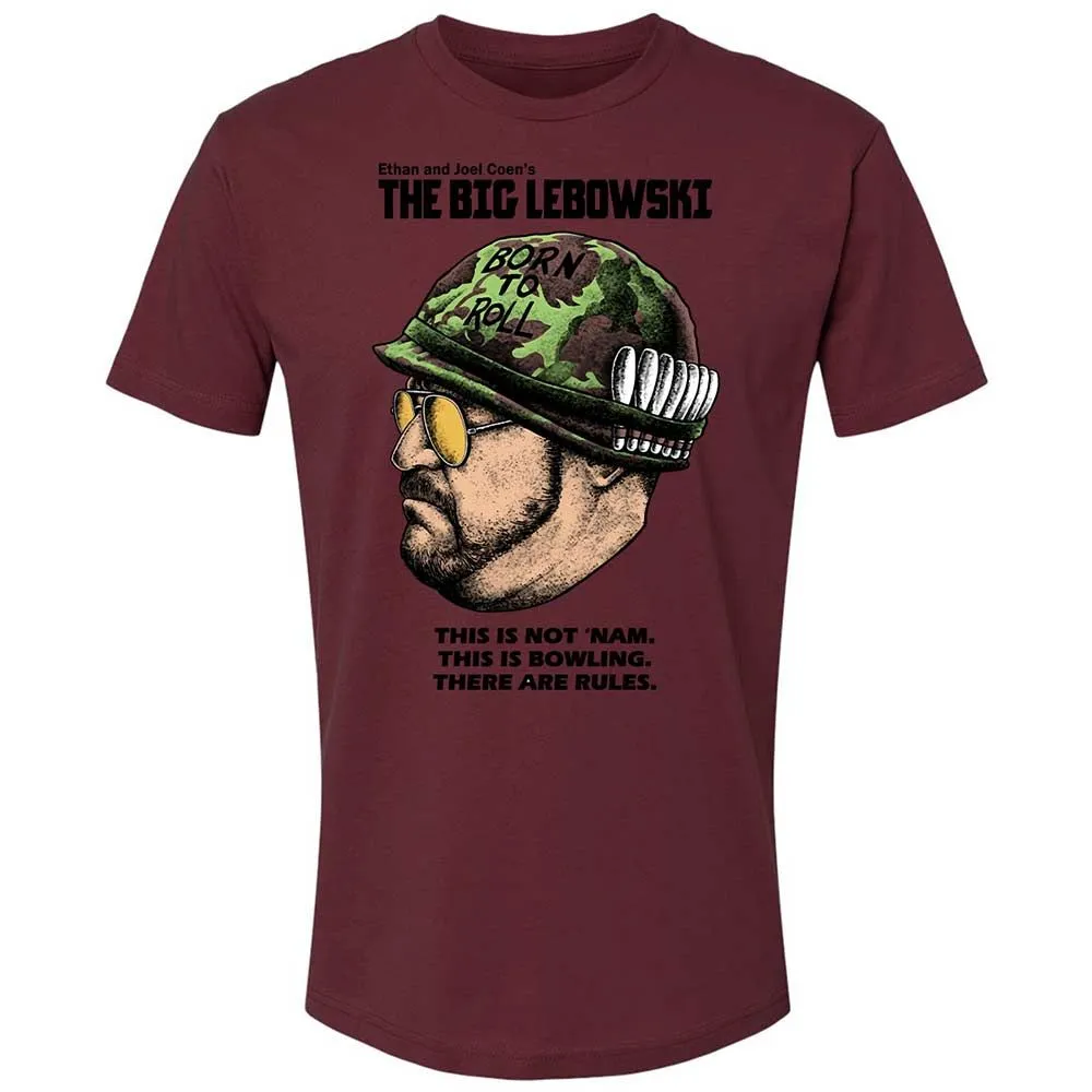 Premium Unisex T-Shirt - White - Maroon - 19