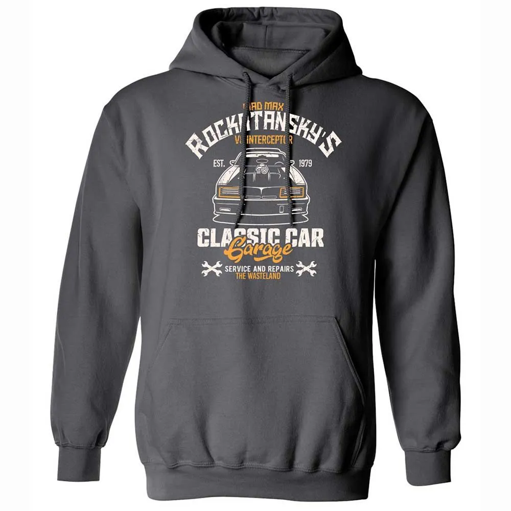Classic Unisex Hoodie - QFBM6WQT - Charcoal - 8