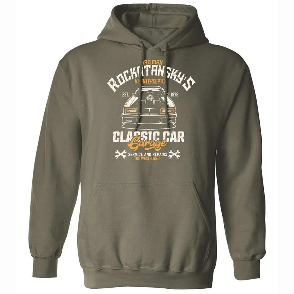 Classic Unisex Hoodie - QFBM6WQT - Military Green - 9