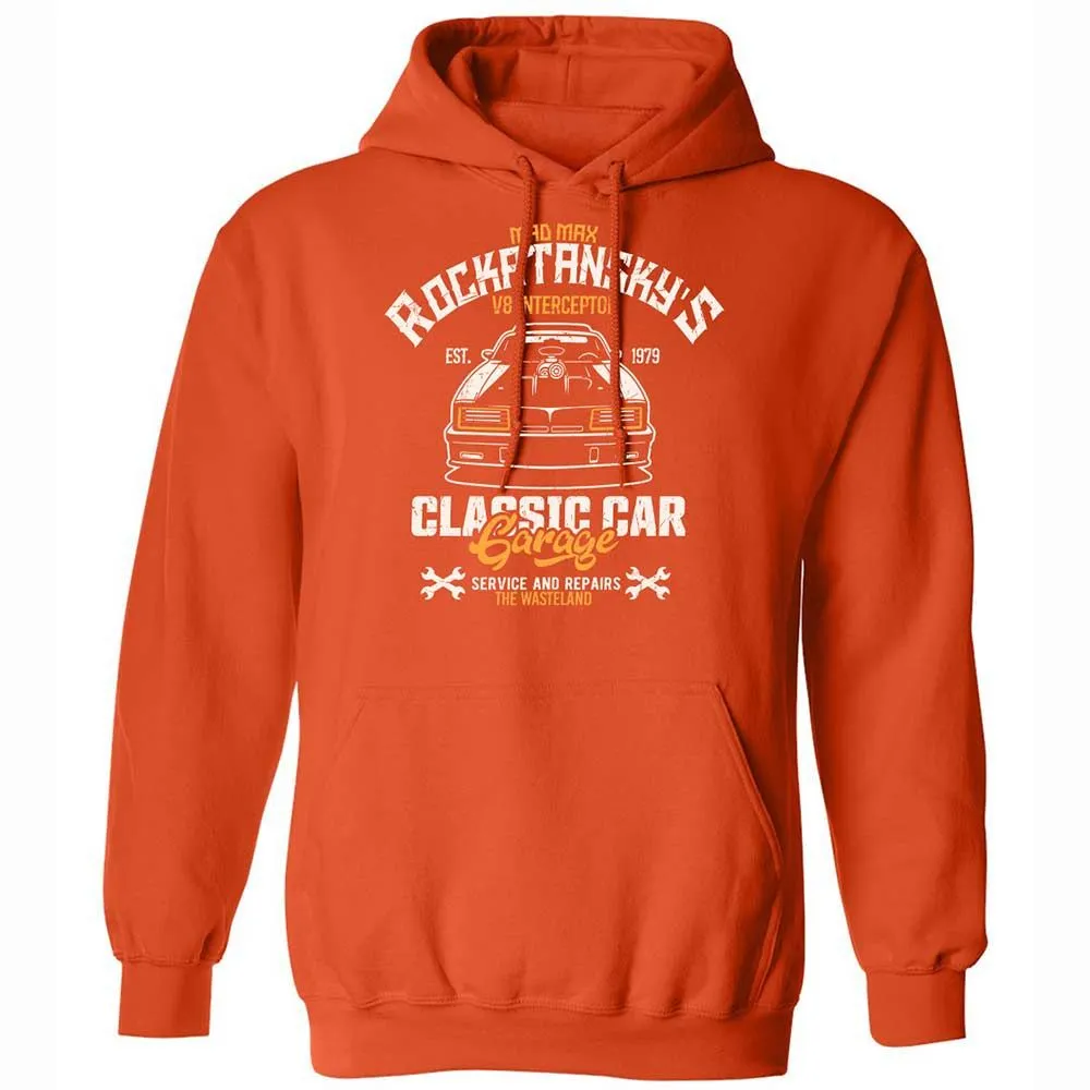 Classic Unisex Hoodie - QFBM6WQT - Orange - 13