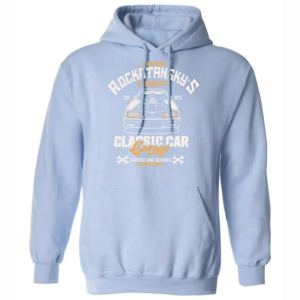 Classic Unisex Hoodie - QFBM6WQT - Light Blue - 17
