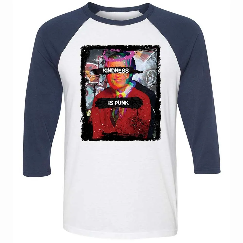 Kindness is Punk - White/Navy - 8