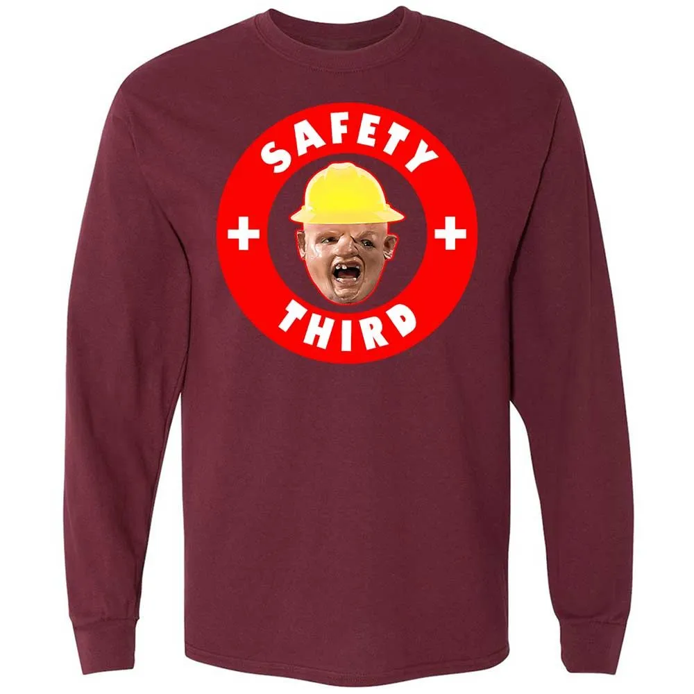 Safety Third - Maroon - 16