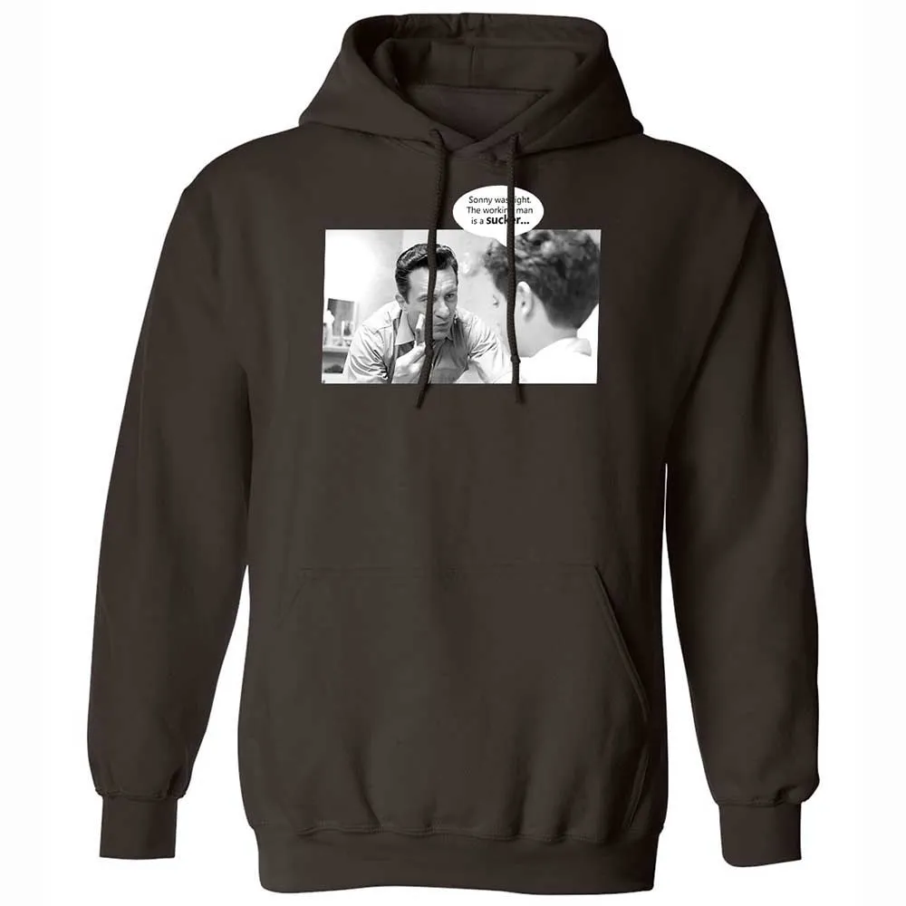 Classic Unisex Hoodie - UZ1YWCM1 - Dark Chocolate - 6