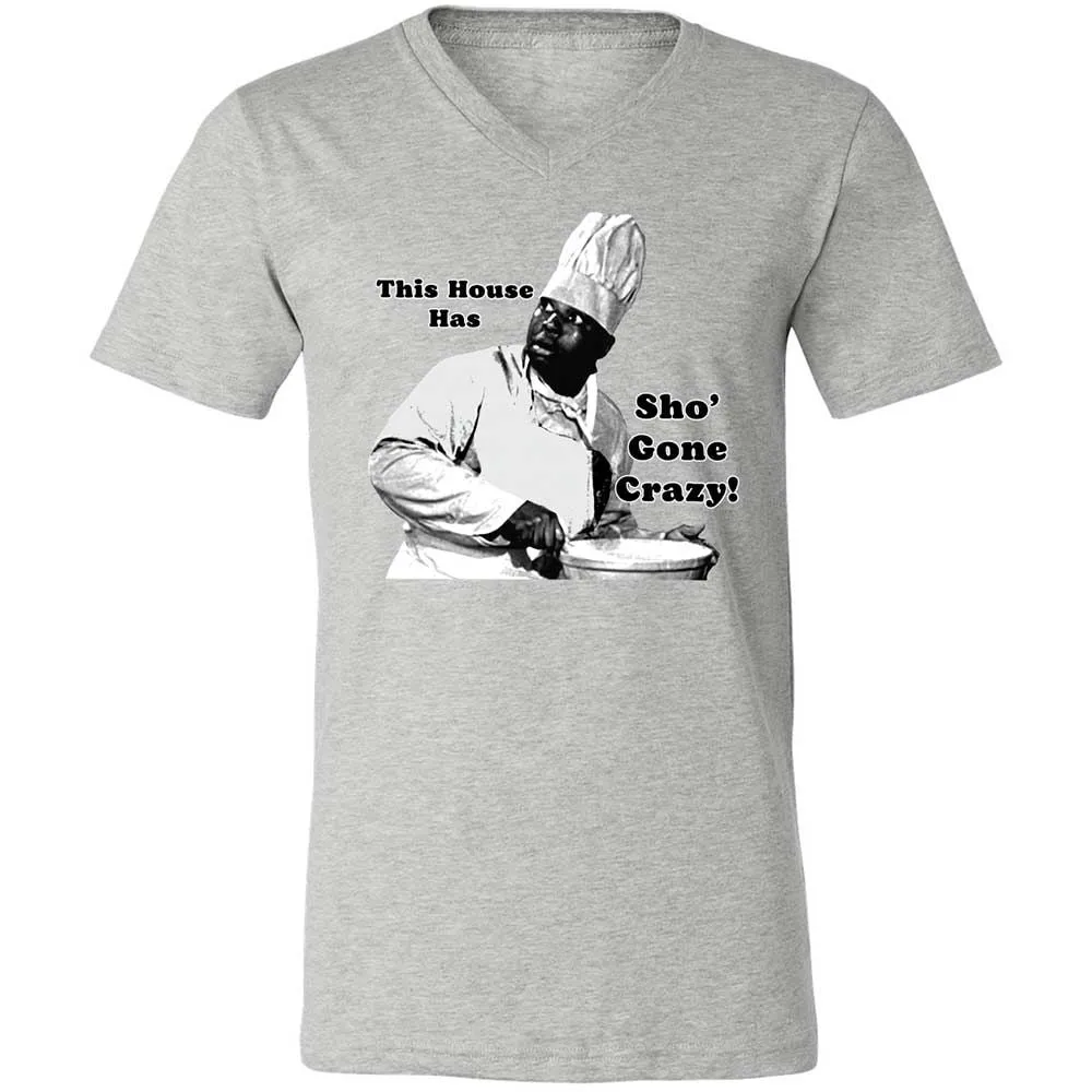 Unisex V-Neck T-Shirt - D2QFEQRA - Athletic Heather - 2