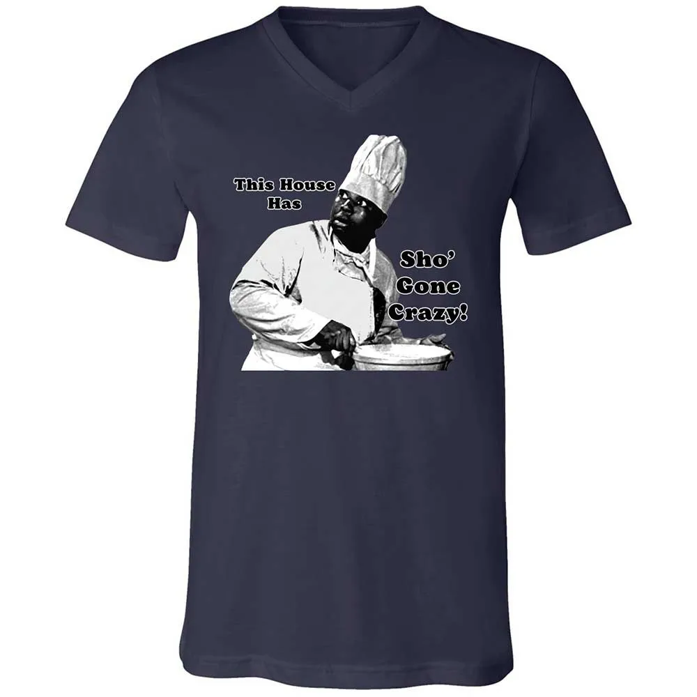 Unisex V-Neck T-Shirt - D2QFEQRA - Navy - 12