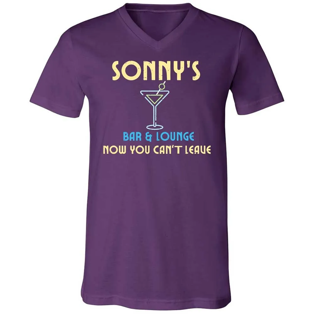 Unisex V-Neck T-Shirt - D1MRVXEQ - Team Purple - 10