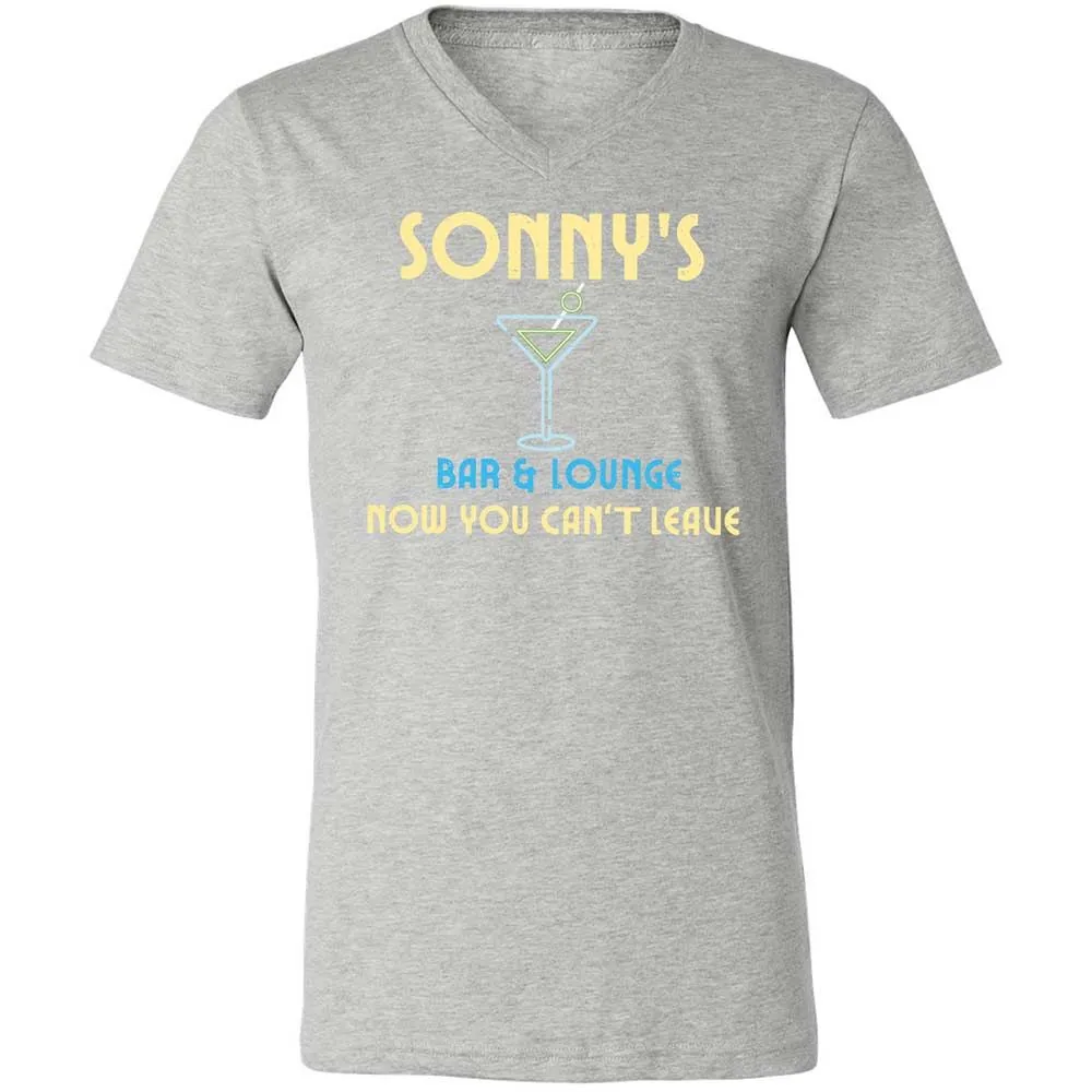 Unisex V-Neck T-Shirt - D1MRVXEQ - Athletic Heather - 15