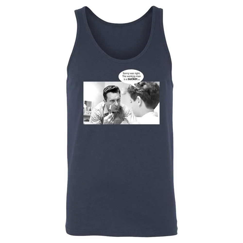 Unisex Jersey Tank - Q6ZN49X3 - Navy - 2