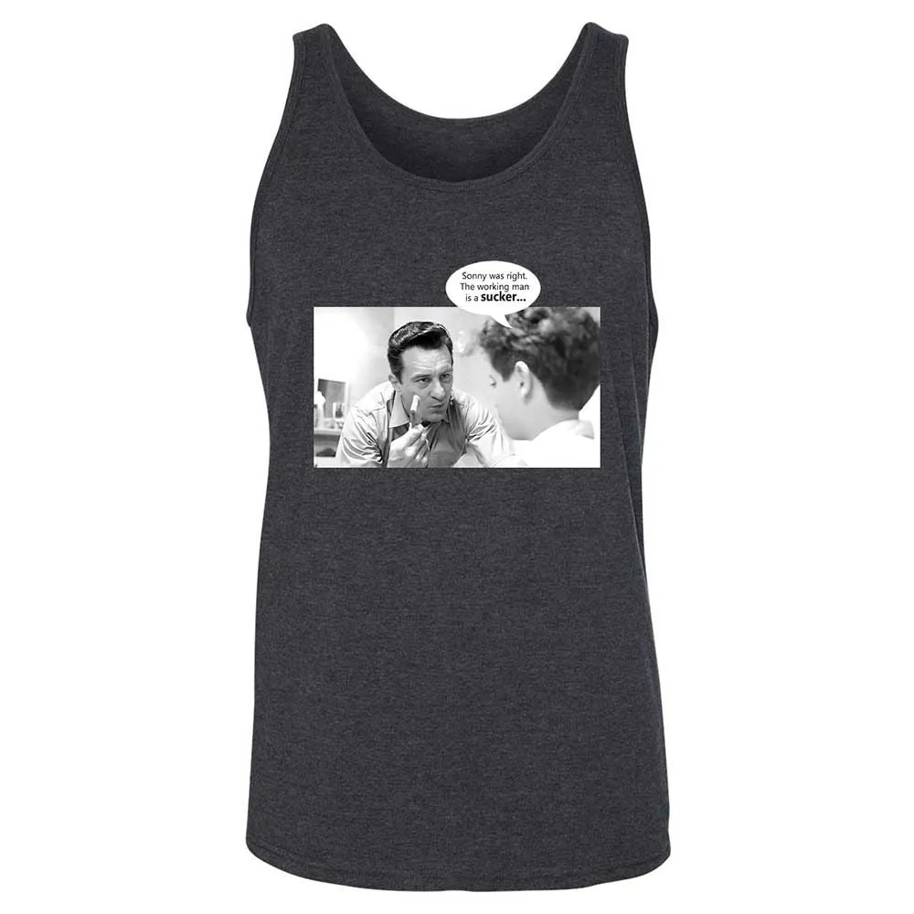 Unisex Jersey Tank - Q6ZN49X3 - Dark Grey Heather - 5